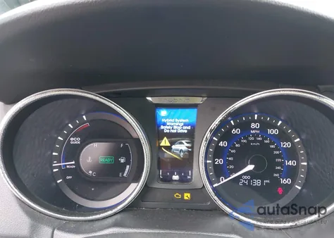 2013 Hyundai Sonata Hybrid from USA, damaged, VIN KMHEC4A46DA067185